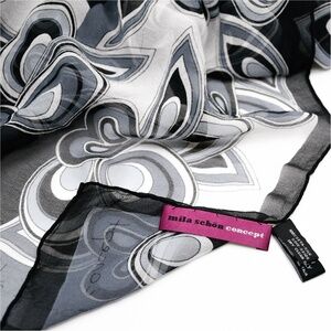 MILA SCHÖN Concept Square Silk Scarf